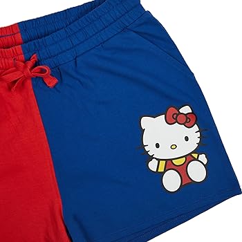 ウェア Sanrio x ALEXIA STAM] Terry Cloth Shorts Vera Bradley French Terry Shorts in Hello Kitty Cameo | The