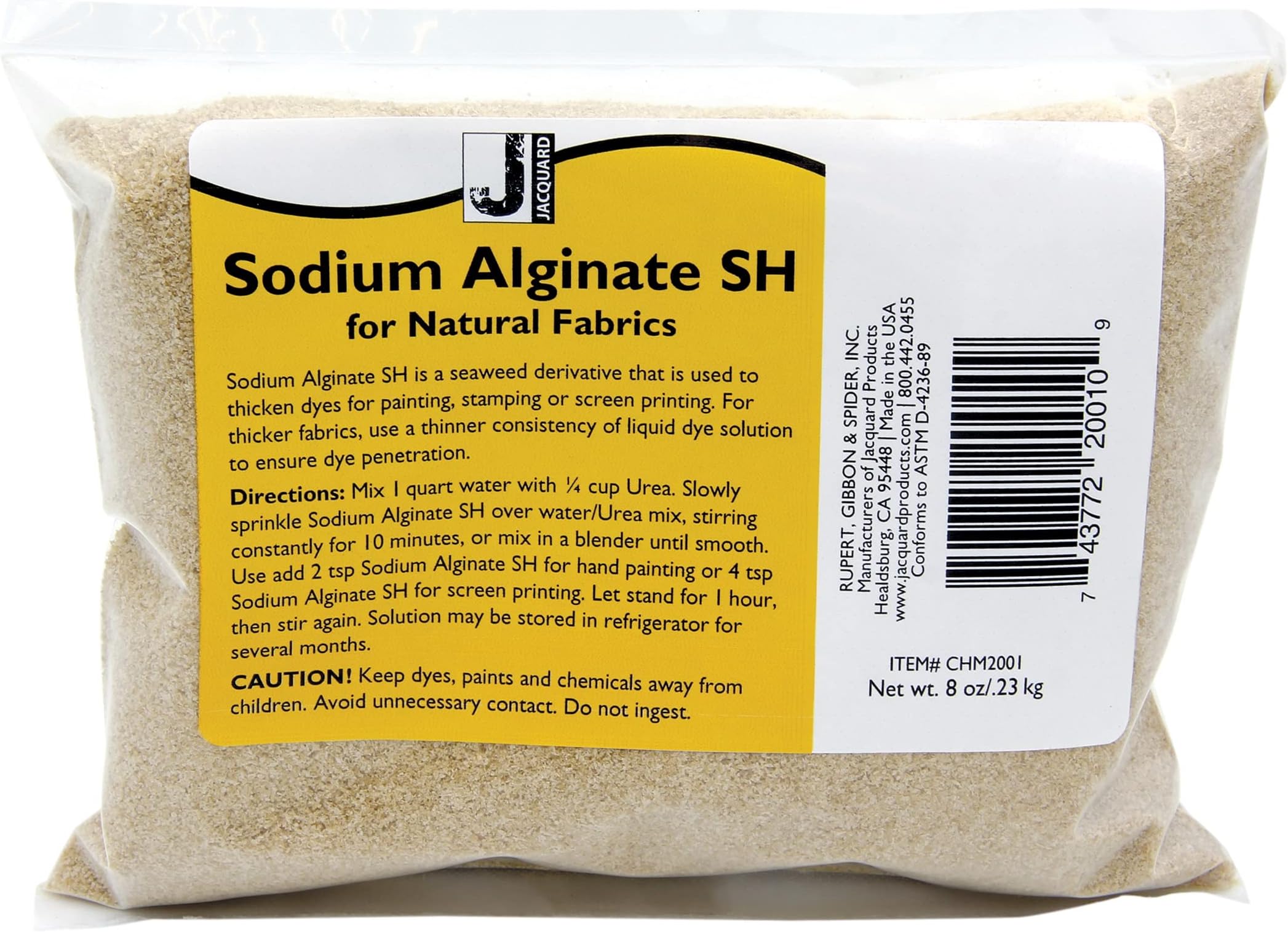 Jacquard, 8 oz. Sodium Alginate SH, None