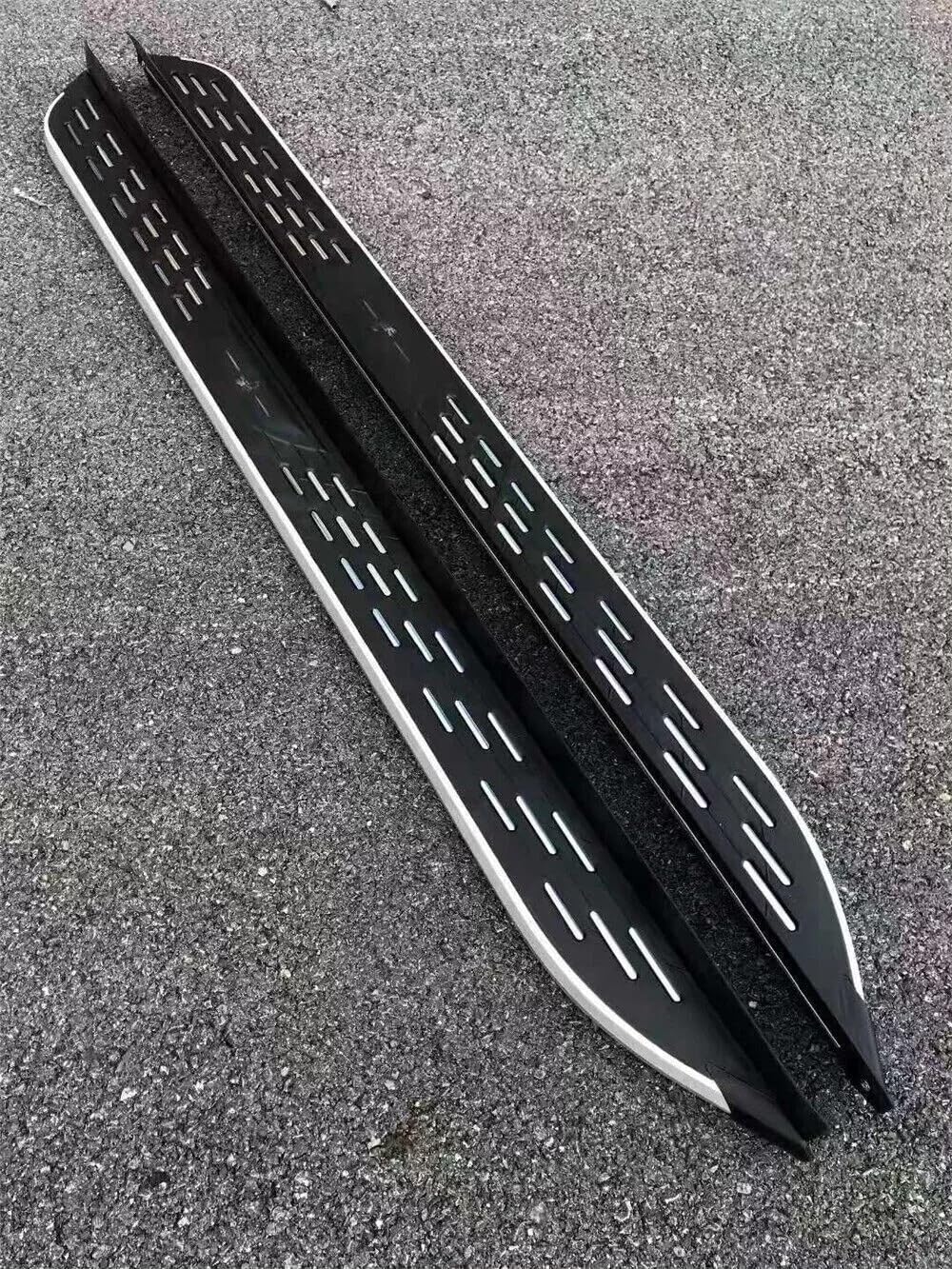 2PCS Side Step Boards For Honda Passport 2026 - Black Aluminum Running Boards