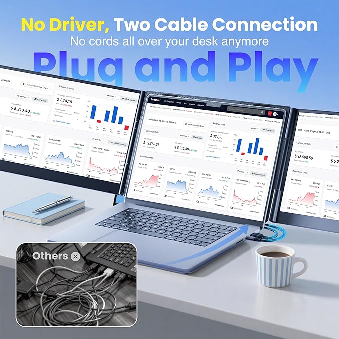 Monitor Extensor 15.6 FHD IPS miniatura 5