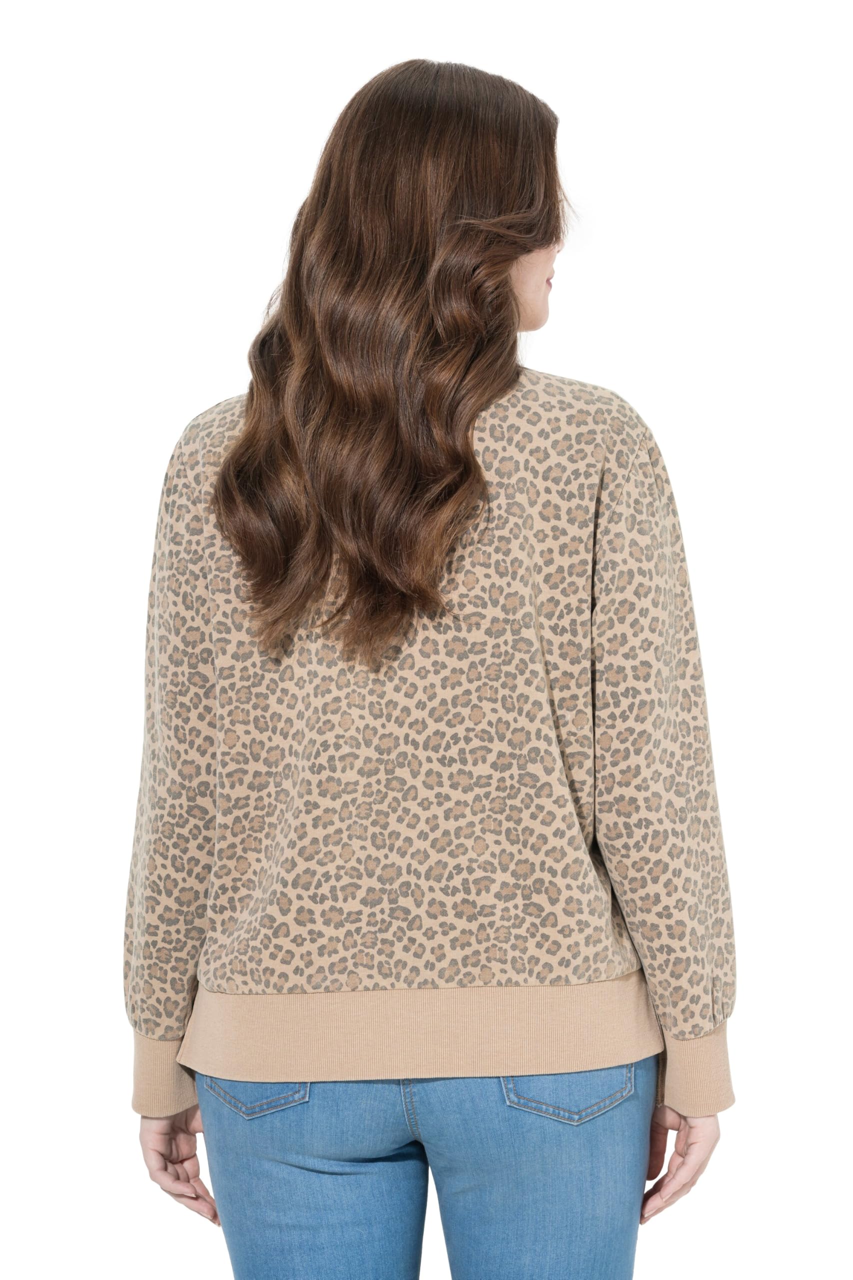 Ulla Popken Damen Sweatjacke