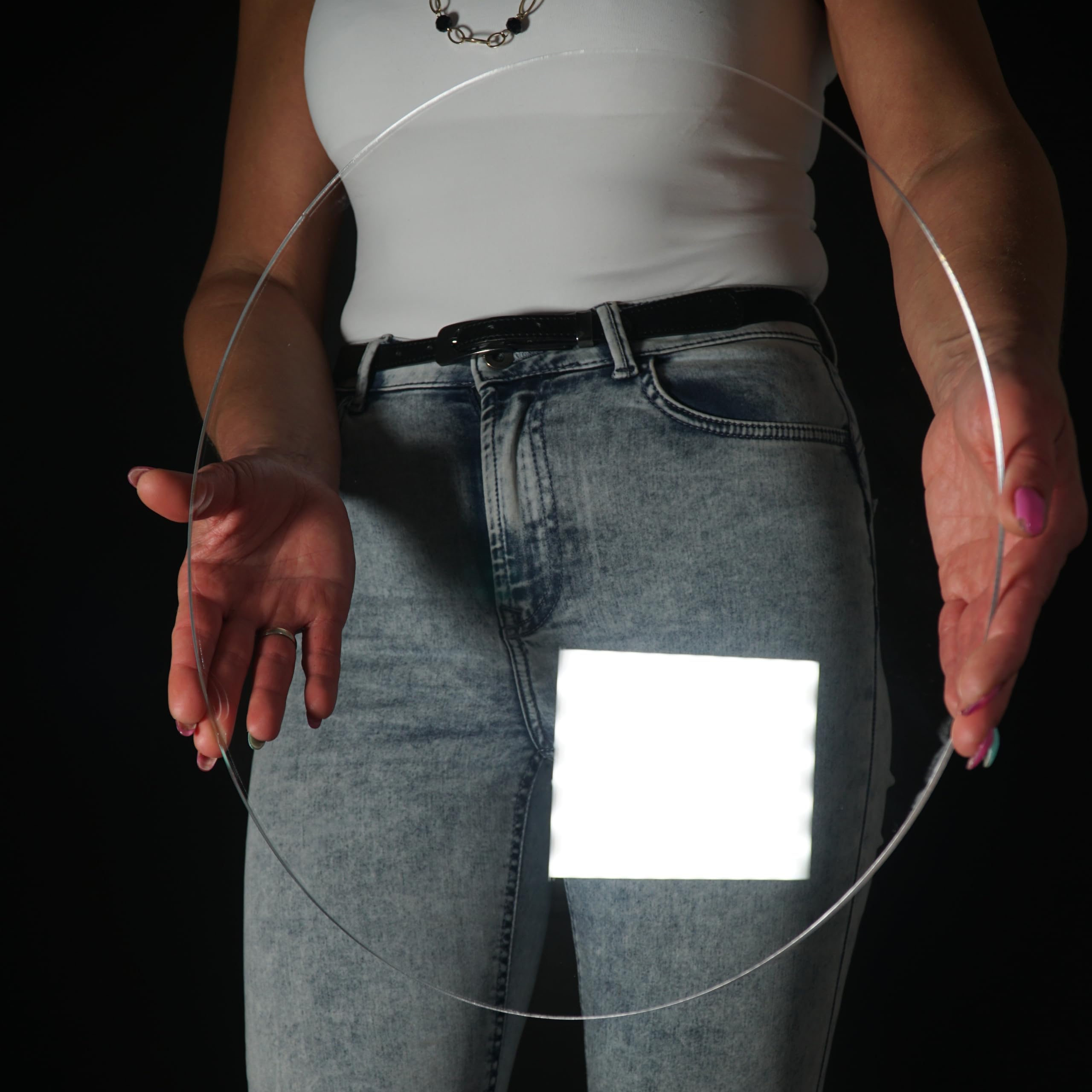 Verre Acrylique Découpé Sur Mesure - Plaque Ronde De Polissage