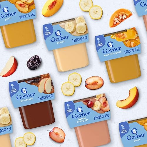 Miniatura 8 de Gerber Natural for Baby Farmers' Market Favorites - Alimento para bebés, para la 2 etapa, paquete variado, envases de 4 onzas (paquete de 32)