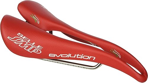 Selle SMP Evolution Saddle - Hombre Rojo, 5.079in