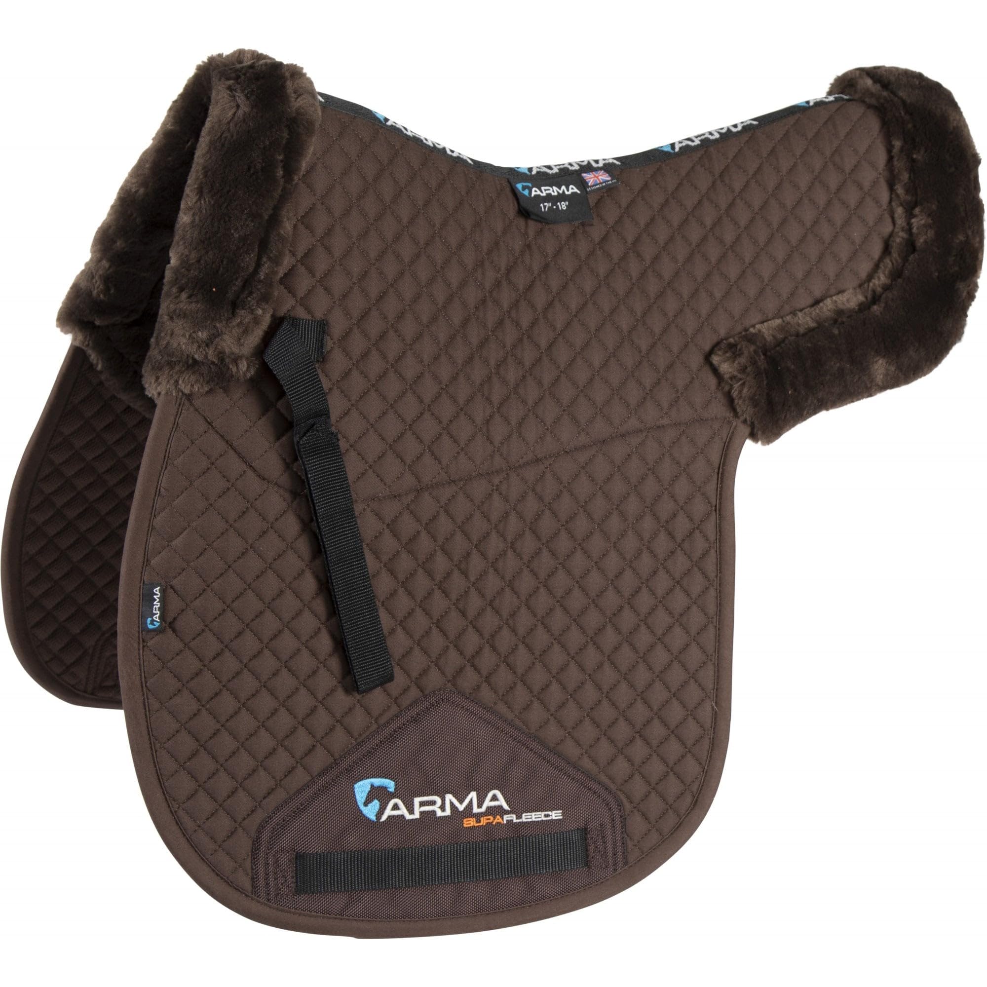 Supafleece Tapis en Forme Cheval, Marron, Taille Cob