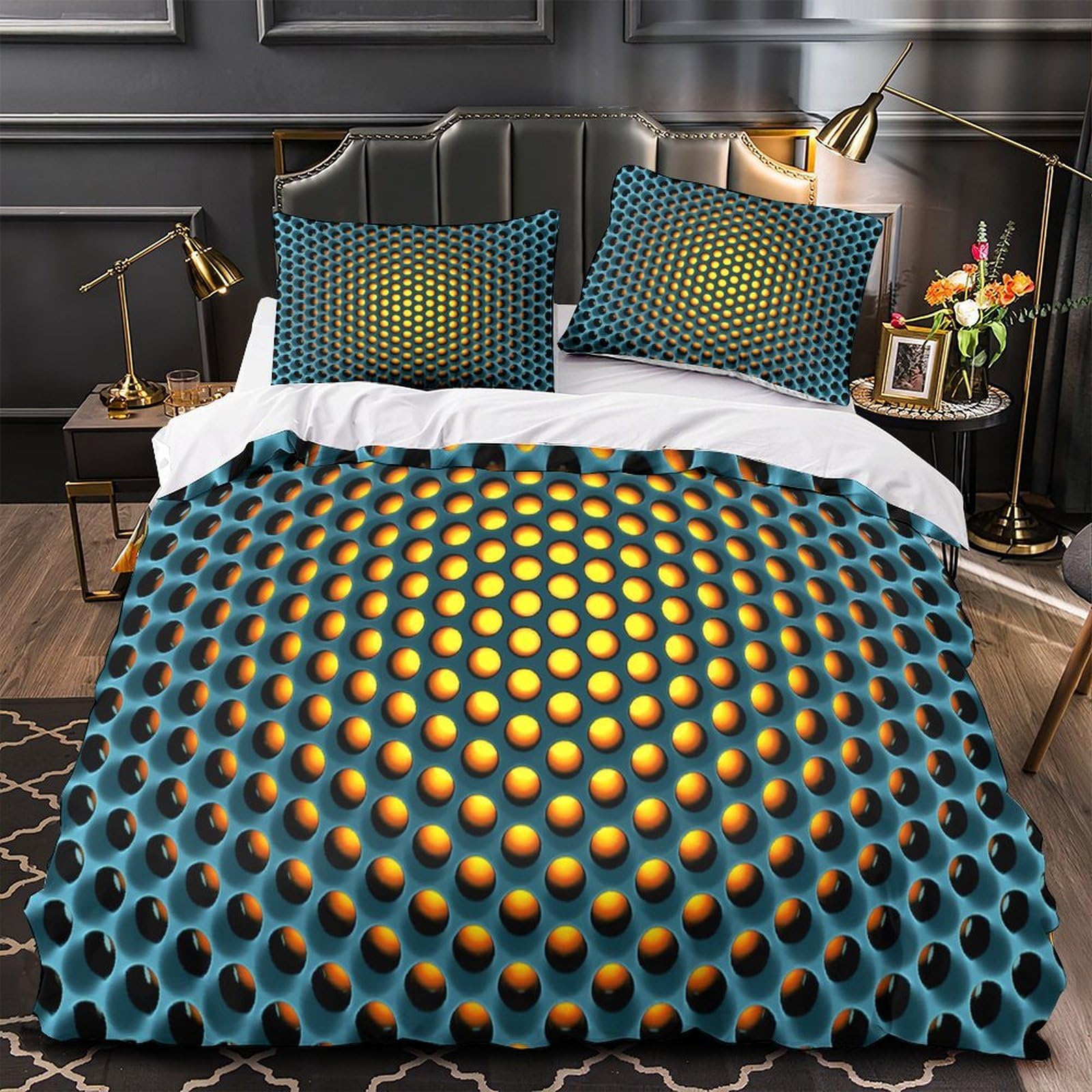 Housse de couette de Noël pour lit double adulte et enfant
