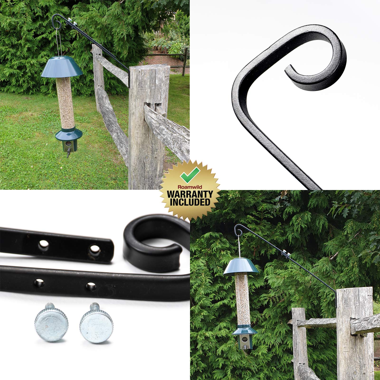 Buy Roamwild PestOff Large Bird Feeder/Planter Heavy Duty Adjustable