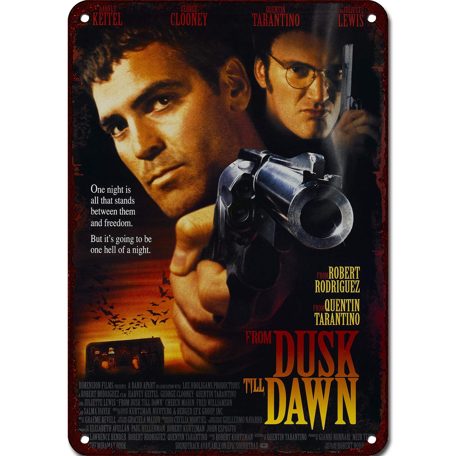 正規品】 映画ポスター【フロム・ダスク・ティル・ドーン】1996年公開