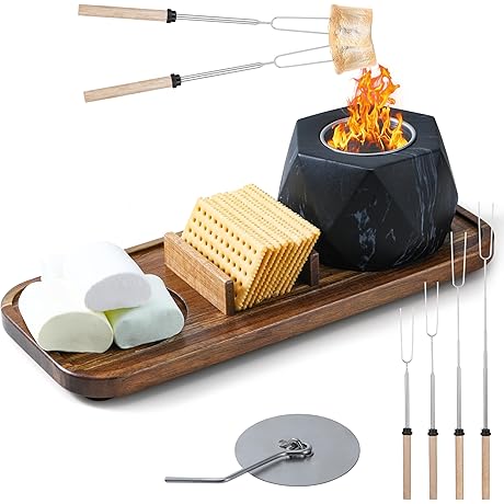 Mini Smores Fire Pit Kit Indoor - Backyard Fire Pit Goodness