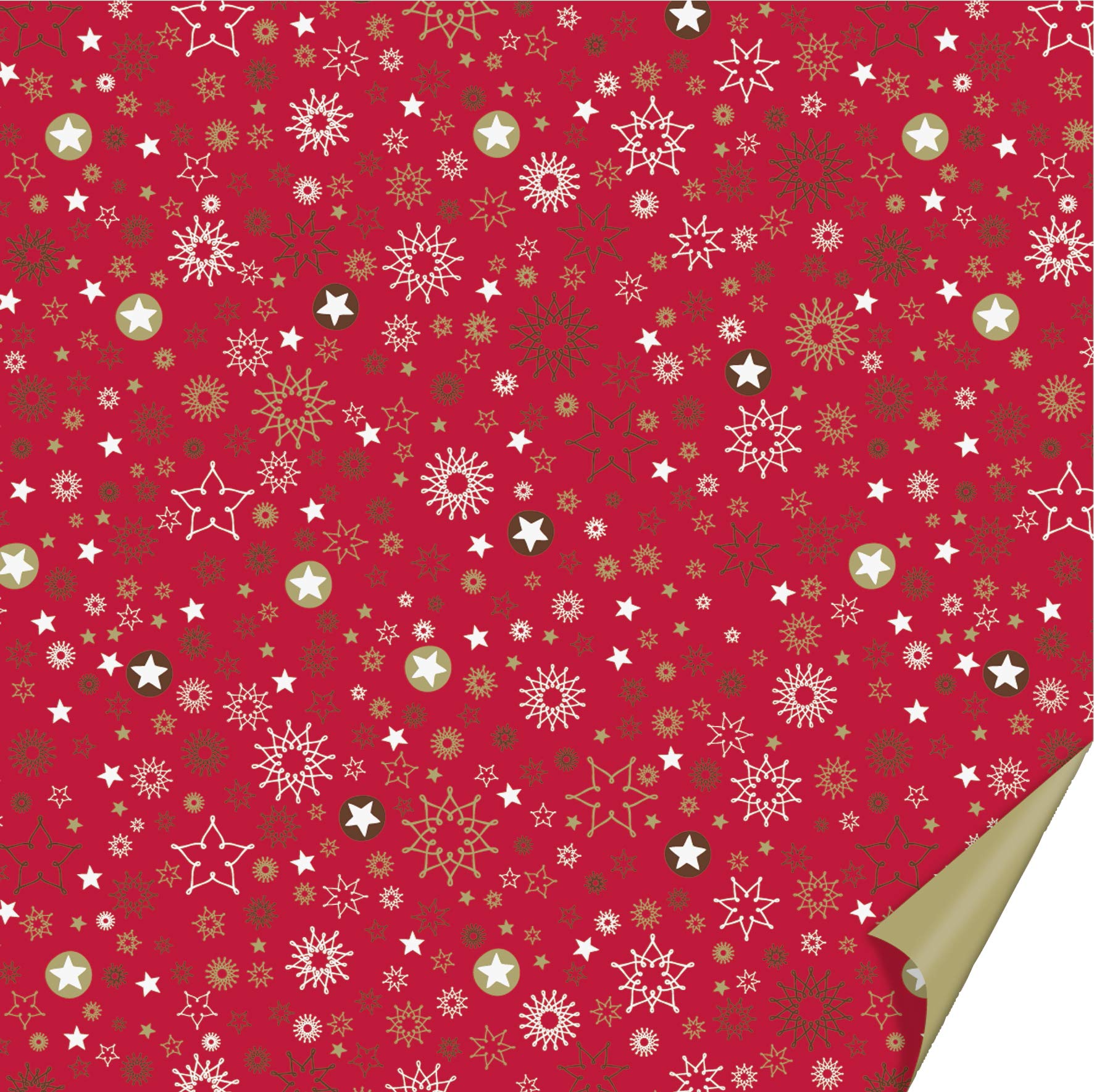 Heyda 15 x 15cm Origami Paper - Stardust Red 64pcs