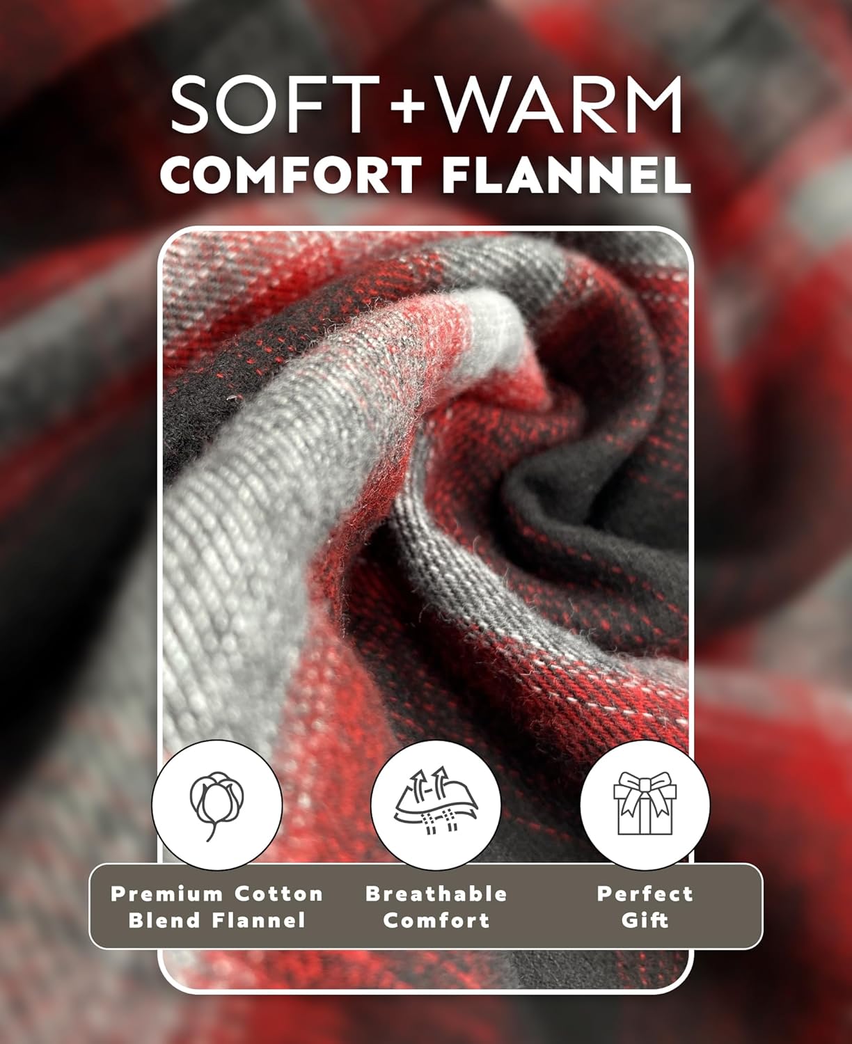 Andrew Scott Men's Cotton Super Soft Flannel Plaid Pajama Pants- 2 Pack - Image 5