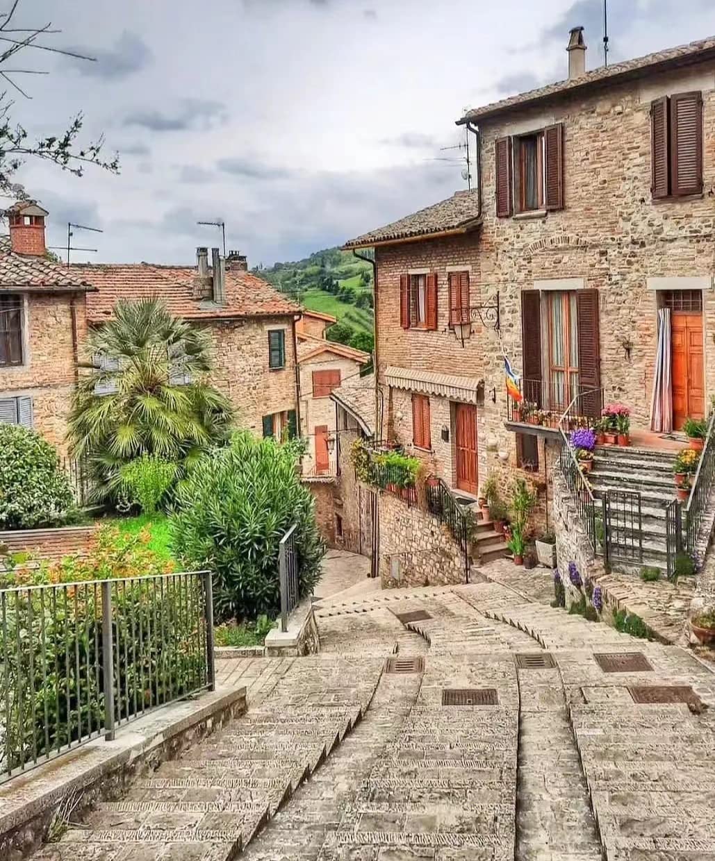 Haeran River Old Town Montona Painting Colour Talk Painting by Numbers DIY Unique Canvas Oil Painting Kit Digital Painting