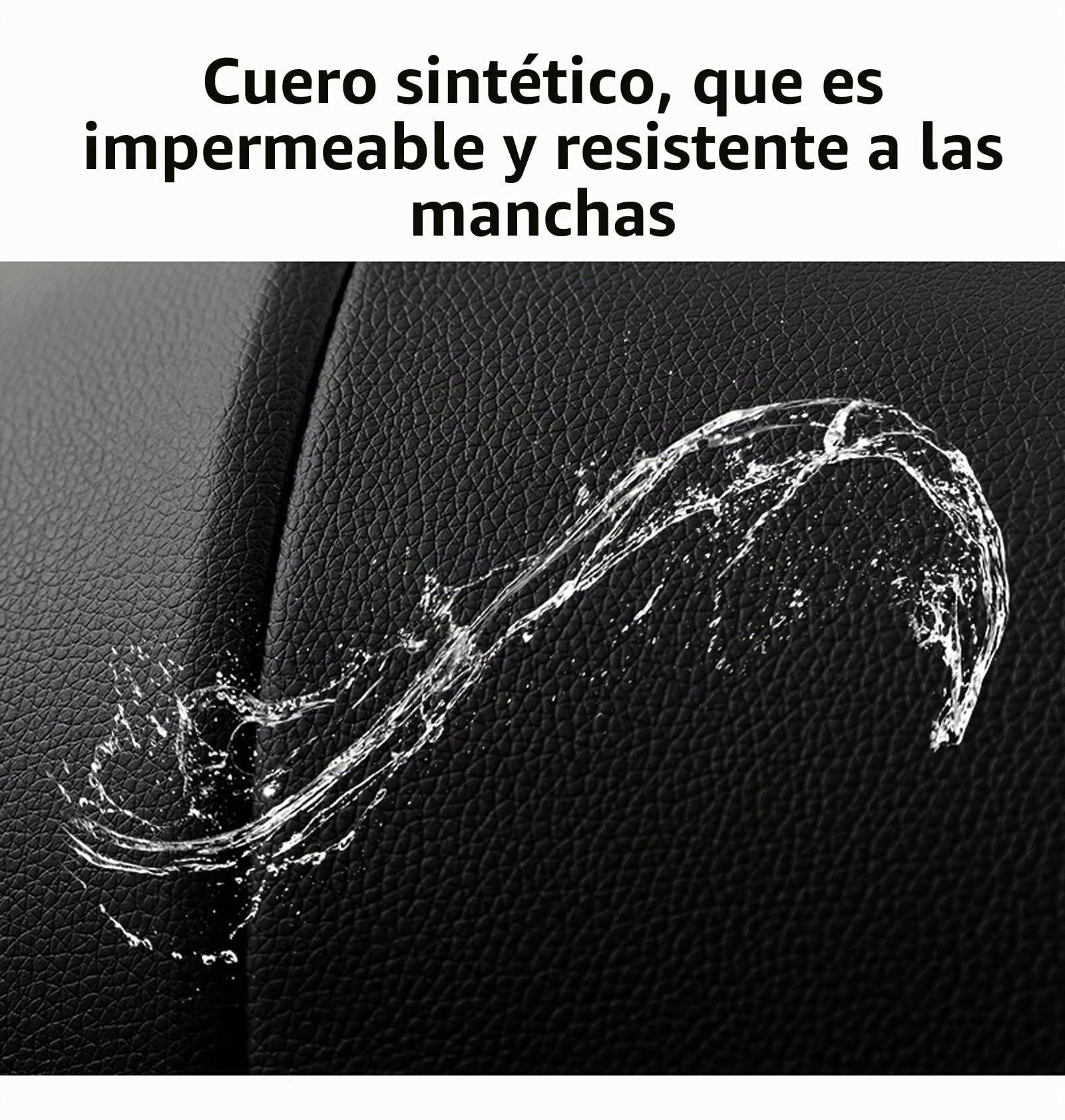 MoLi Cuero PU Carrito de Bebe 3 en 1, Carro Bebe 3 Piezas Plegado Conveniente con Un Solo Clic, Carrito Bebe con Modo de Doble Empuje Reversible, Cochecito Bebe 3 Piezas Paisaje Alto (518 Black)