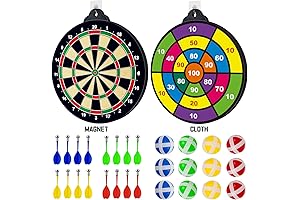 2-in-1 Magnetic Dart Boards