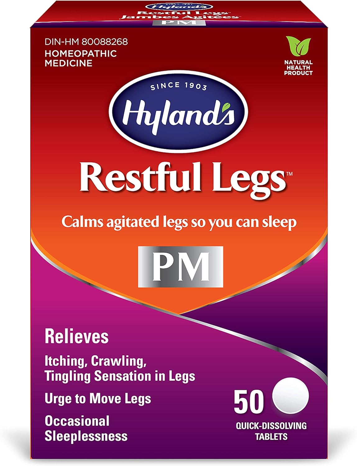 Hyland's Restful Legs PM Amazon.ca Health & Personal Care