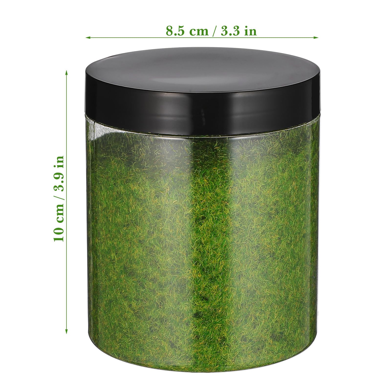 Polvo de Césped Artificial de Nailon Verde para Ambientación de Paisajes y Jardines, Larga Duración Mantenimiento Diario, Adecuado para Estanterías de Oficina Color Aleatorio