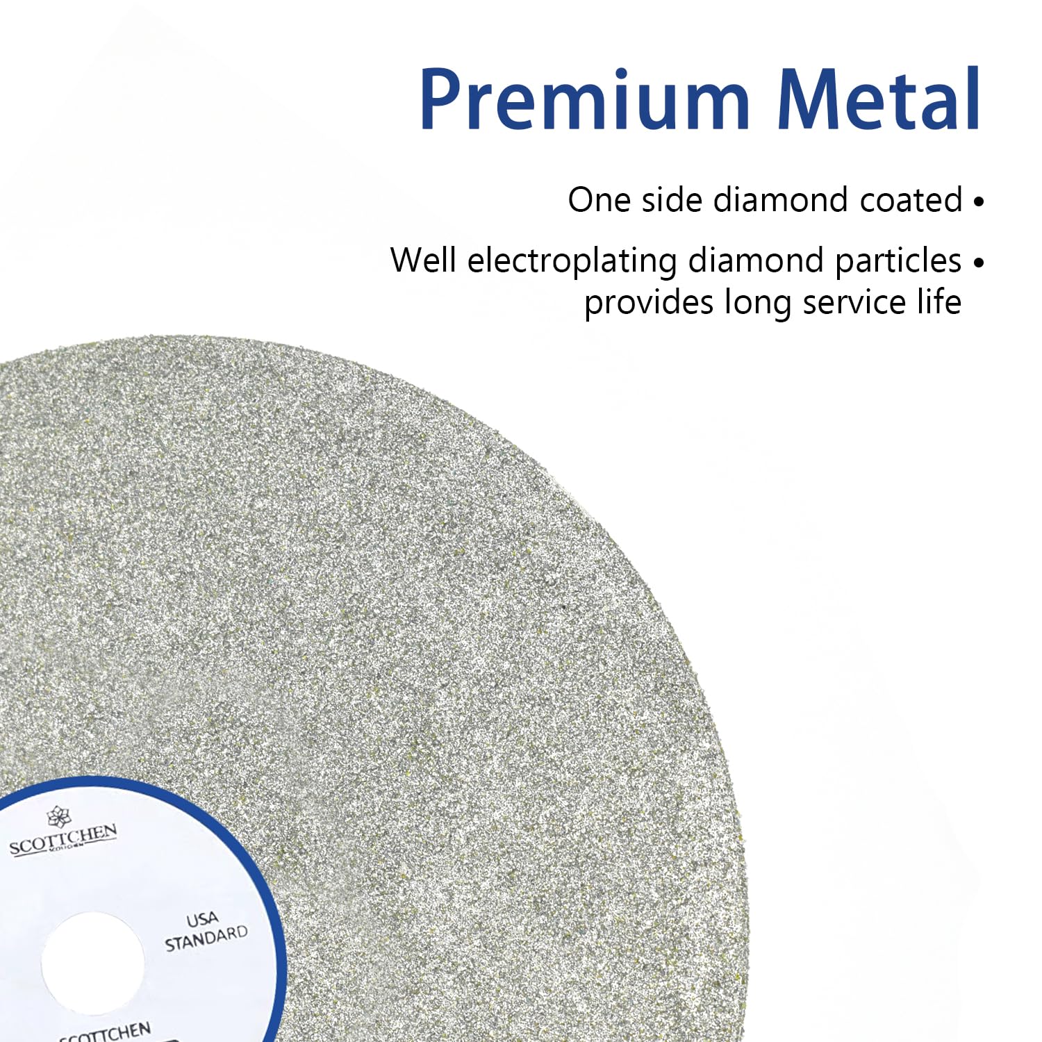 High Porosity Diamond CBN Grinding Wheel Sharpening Carbide Bond 1 Inch - View #9