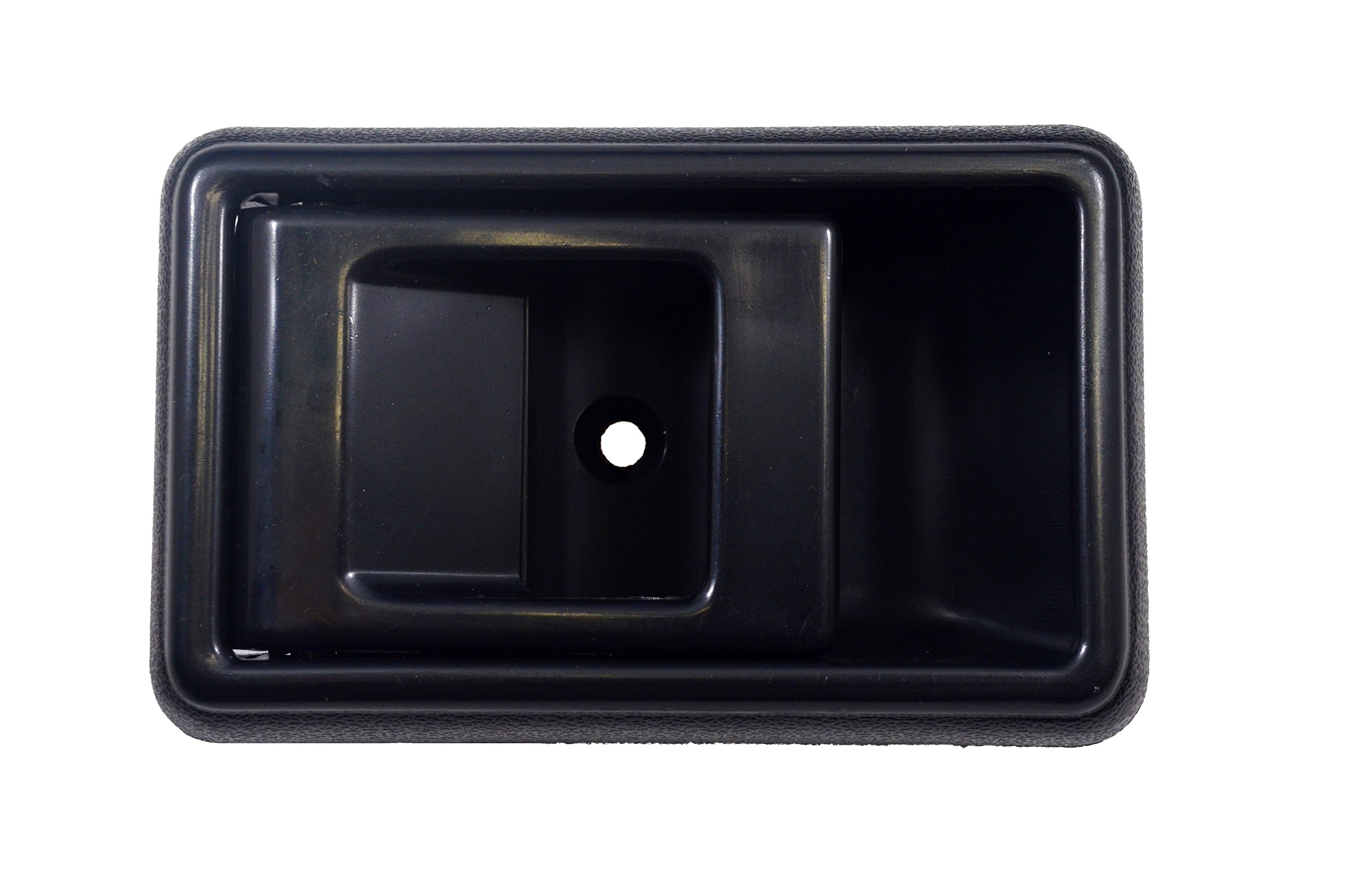 PT Auto Warehouse TO-2501A-FRH - Inside Interior Inner Door Handle, Black - Driver Side Front
