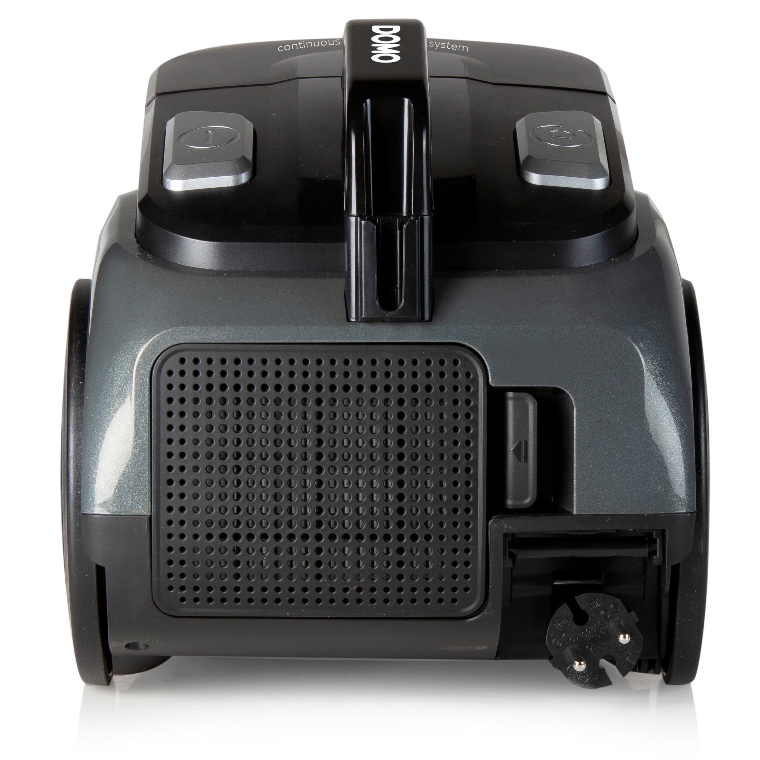DOMO DO7295S Beutelloser Staubsauger - 2,5L - 850W - Zyklon XL Force - Geräuscharm - HEPA-Filter - ‘Deep Clean’ Technologie - Inkl Eco-Bodendüse, Fugendüse, Parkettdüse, Staubbürste - Schwarz