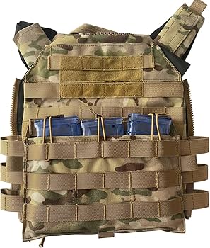 Amazon.co.jp: タクティカル QD フロント モール ポーチ パネル