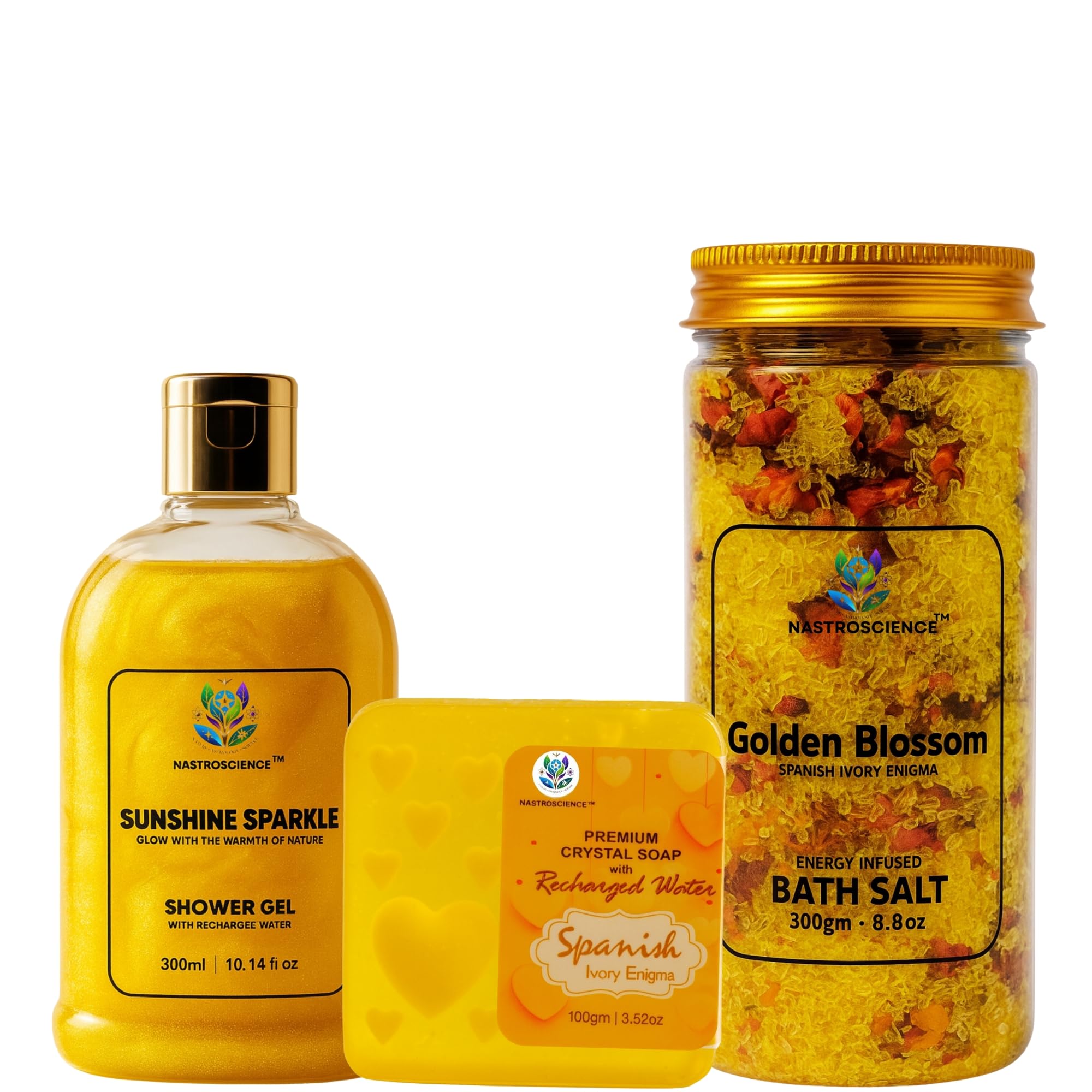 NASTROSCIENCE Bath & Body Care Combo Spanish Ivory Enigma-image-13