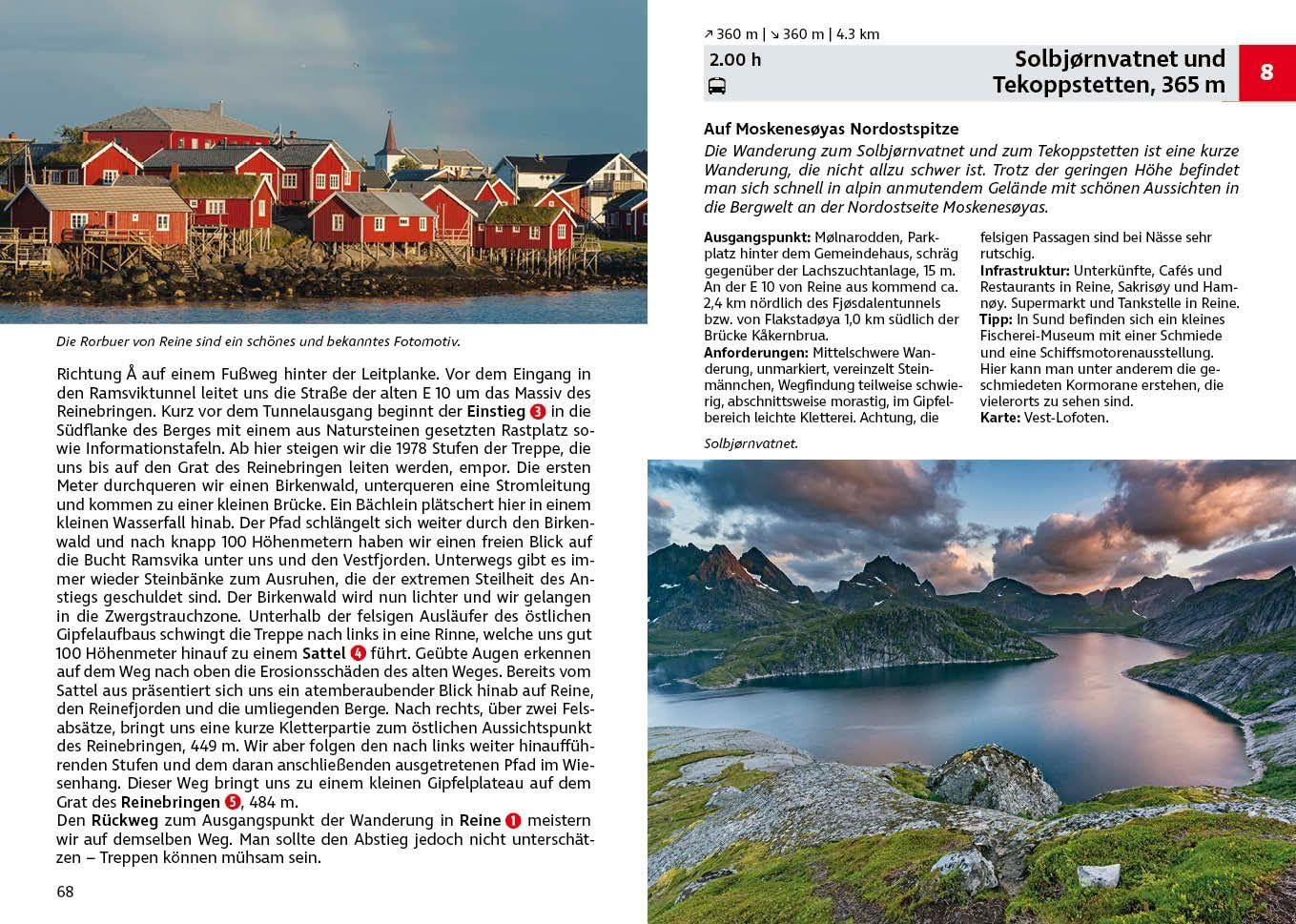 ROTHER Wanderführer Lofoten und Vesterålen: 60 Touren im Reich der Mitternachtssonne. Mit GPS-Tracks