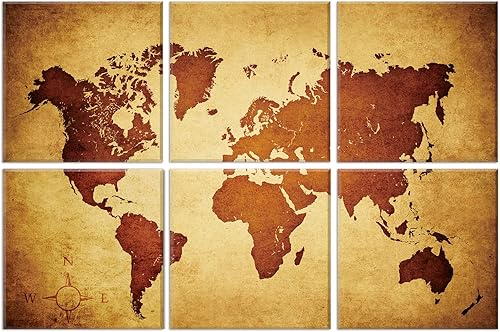 JBER Art Acoustic Panels Decorative, 6 Pack Acoustic Panels Art for Wall Decoration with Self Adhesive, Suitable for Recording Studio, Home