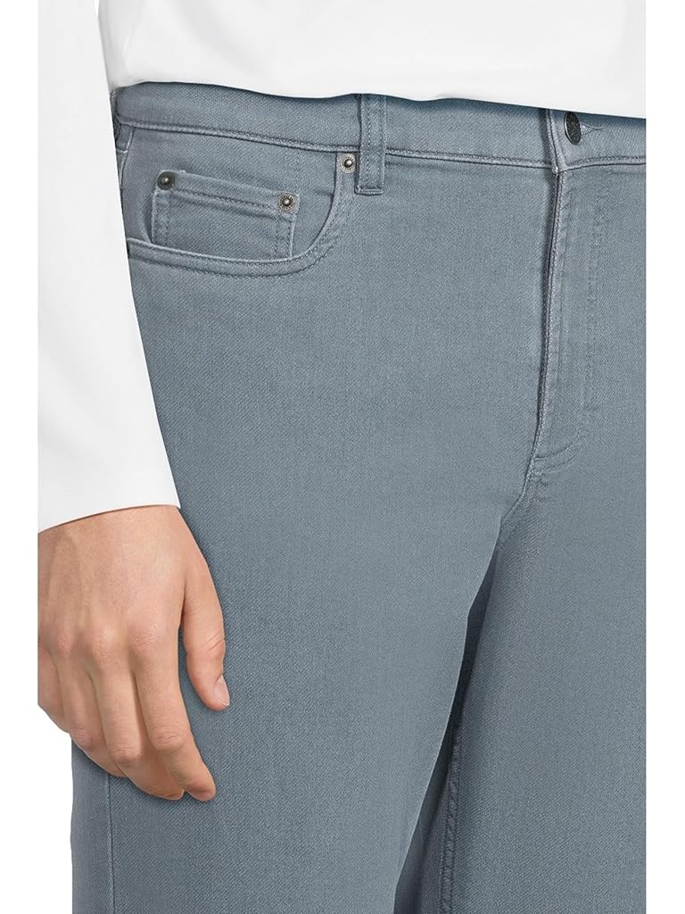 Black Faherty Stretch Terry 5 Pocket