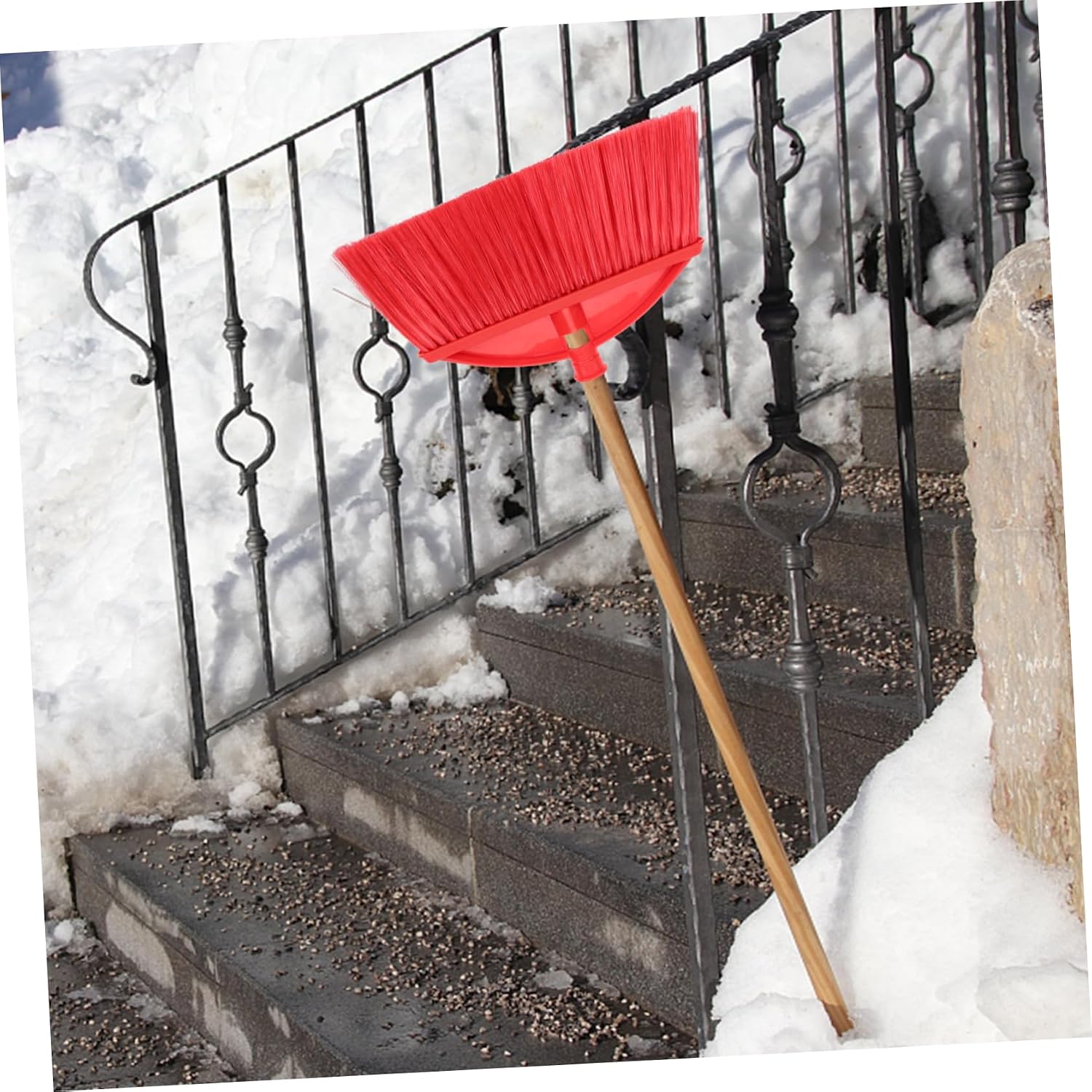 Kitchen Broom Head Replacement Plastic Sweeper for Cleaning Gaps