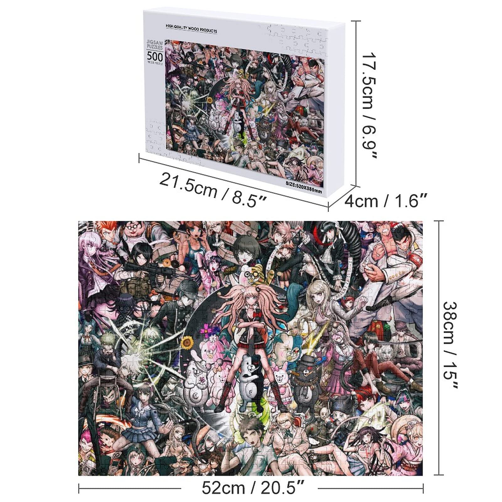 Amazon.co.jp: ダンガンロンパ 1000ピース 500ピース 子供用知育玩具