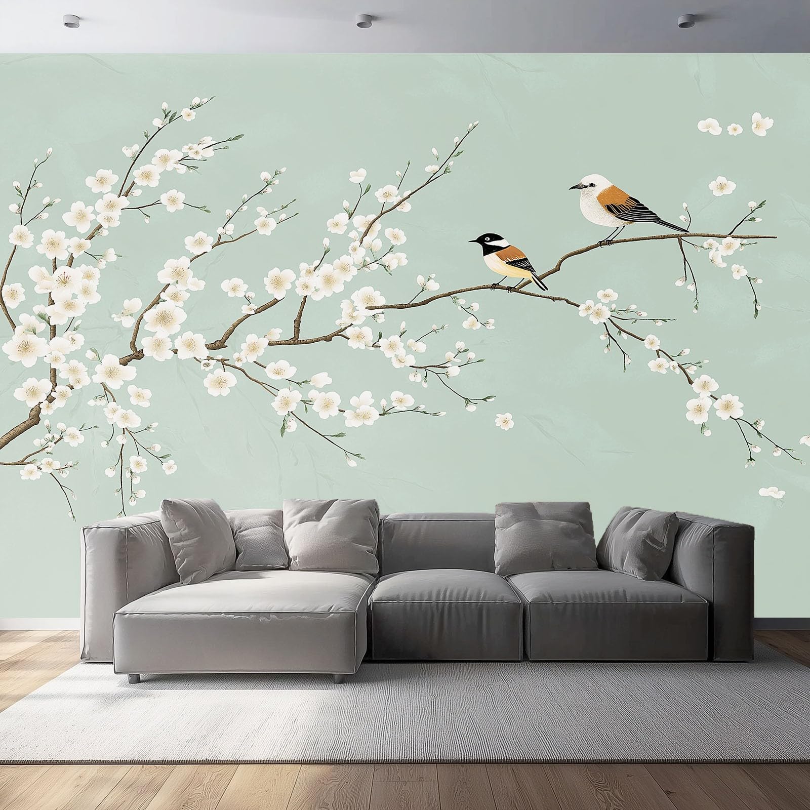 Papier Peint Panoramique Grand Format Coloré Style Oriental Chic