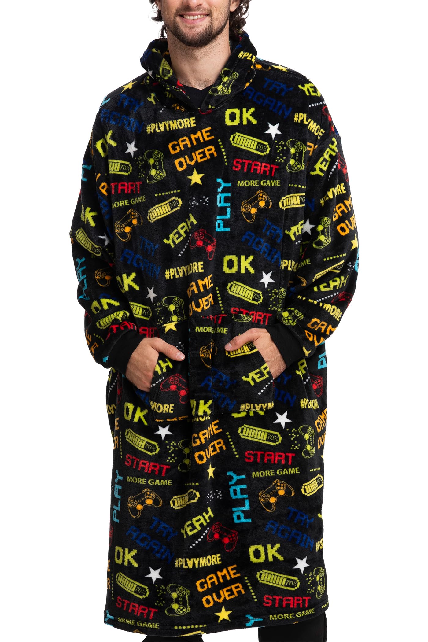 Mad Dog ConceptsMad Dog Fleece Wearable Blanket Hoodie for Women, Men & Kids - Oversized, Soft, Cozy, Plush