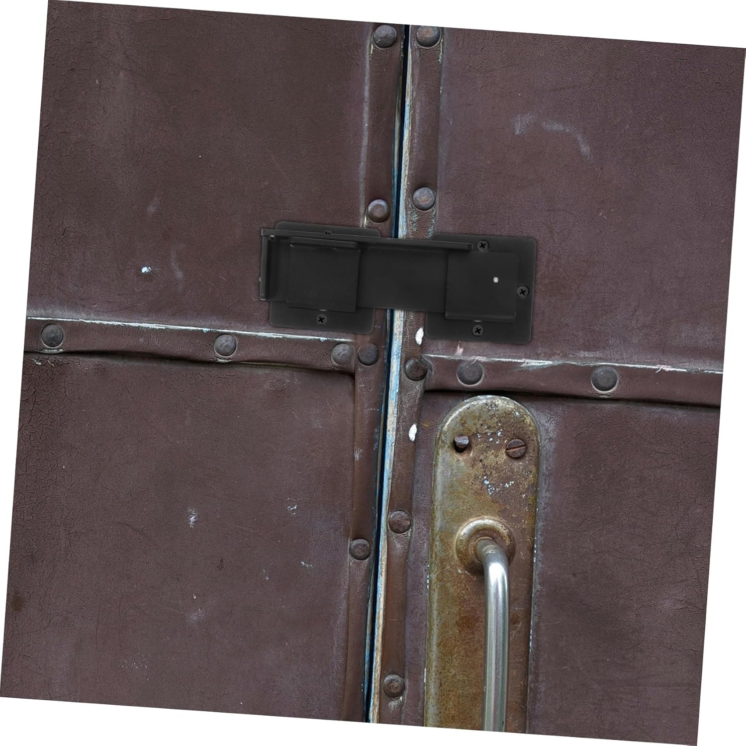 Heavy Duty Flip Fence Gate Latch Adjustable Weatherproof Aluminum Alloy Lock for Outdoor Use Durable Double Side Gate Latch for Sliding Barn Doors Fences and Sheds