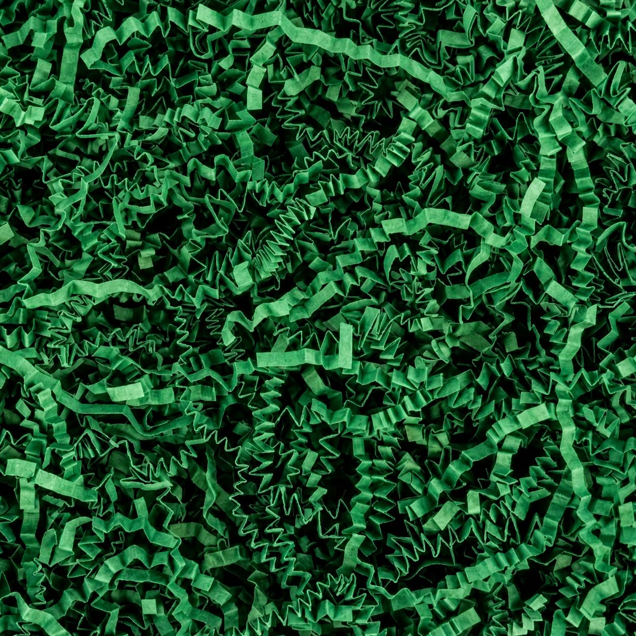 Sukh Green Crinkle Paper Filler - Shredded Paper, Gift Basket &amp; Box Wrap