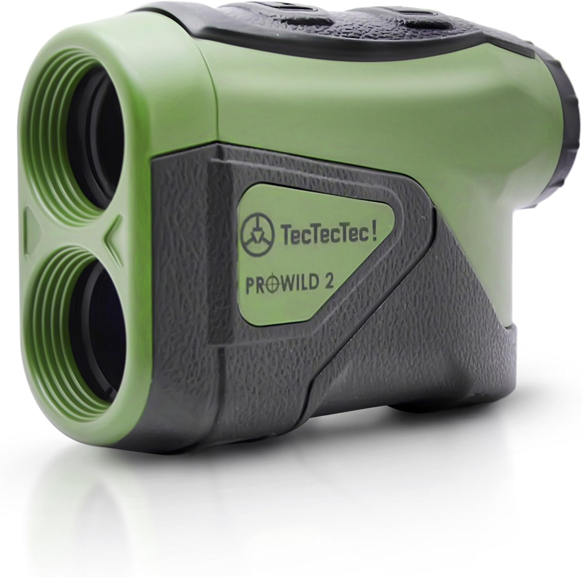 TecTecTec ProWild 2 High Accuracy Laser Rangefinder for Hunting with Range Scan, Speed Mode, CR2 Battery, and Normal Measurements - Green