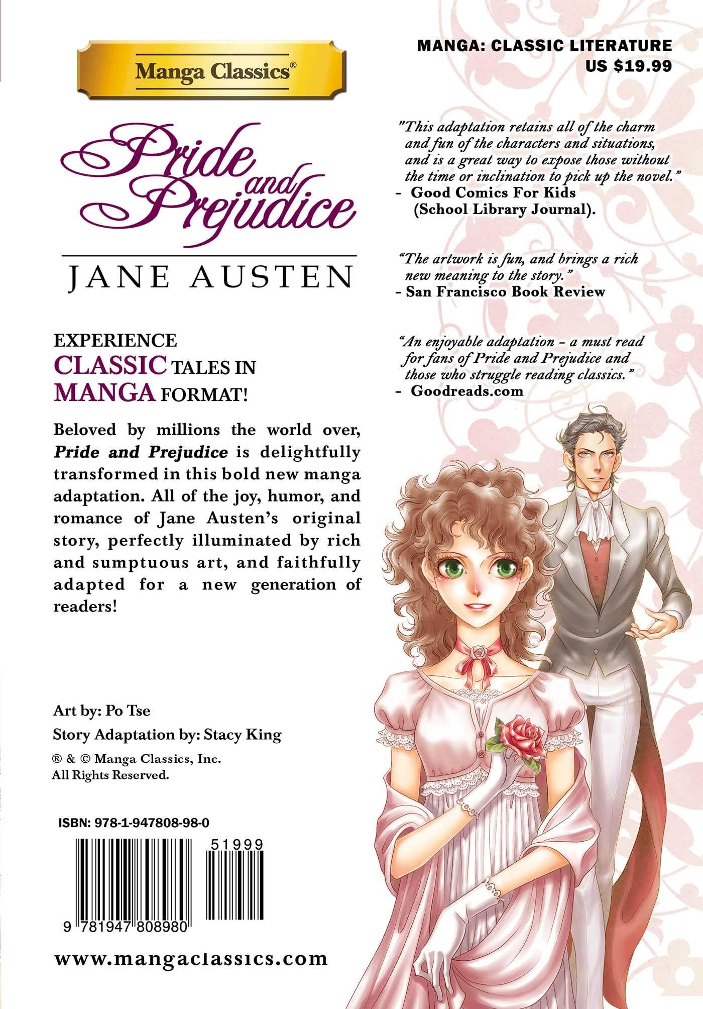 Manga Classics Pride and Prejudice new edition