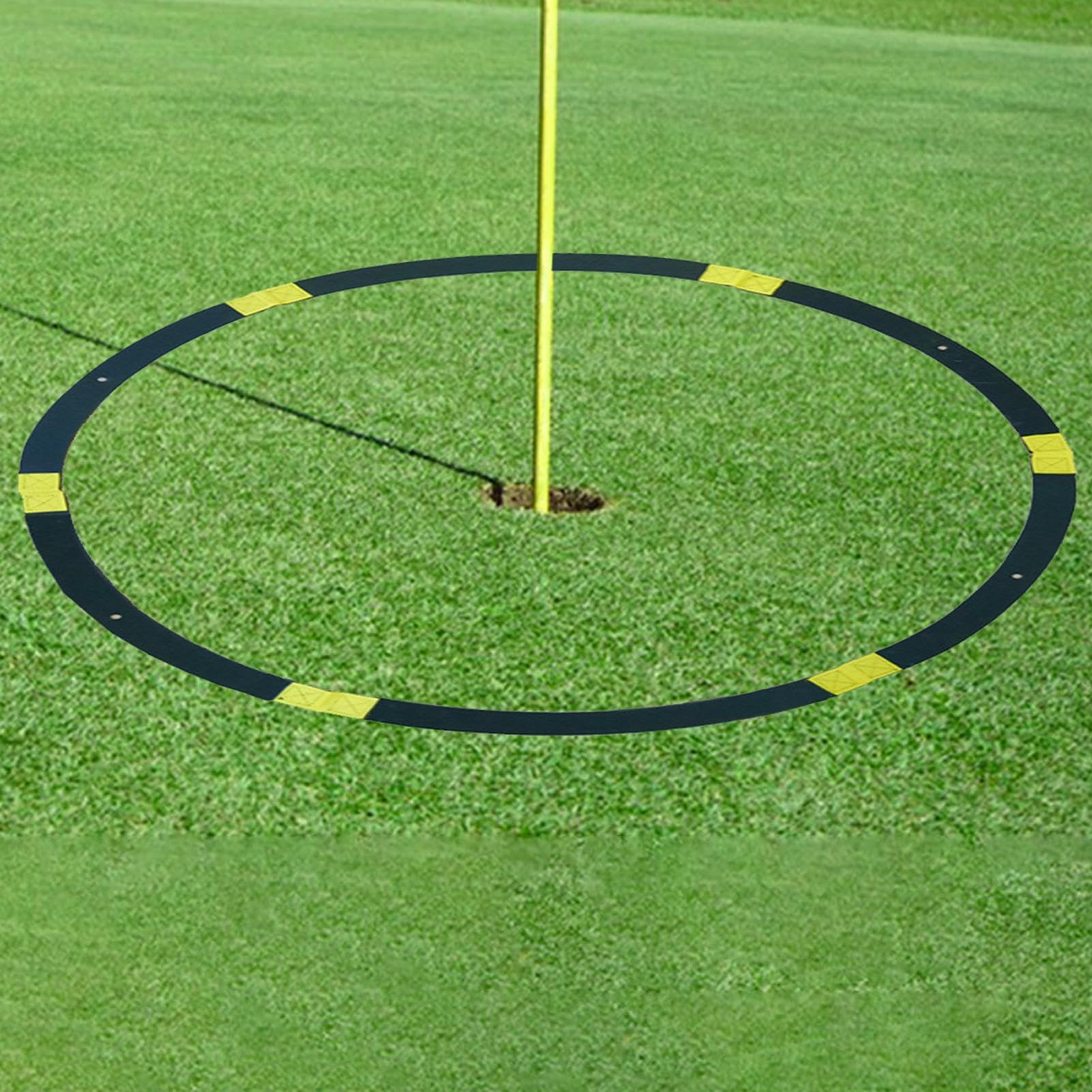 Cible de cercles de pratique de golf - anneaux de pratique de golf, vert que SIDA pour mettre l'entraîneur | Équipement de formation portatif léger, outil d'amélioration de prec