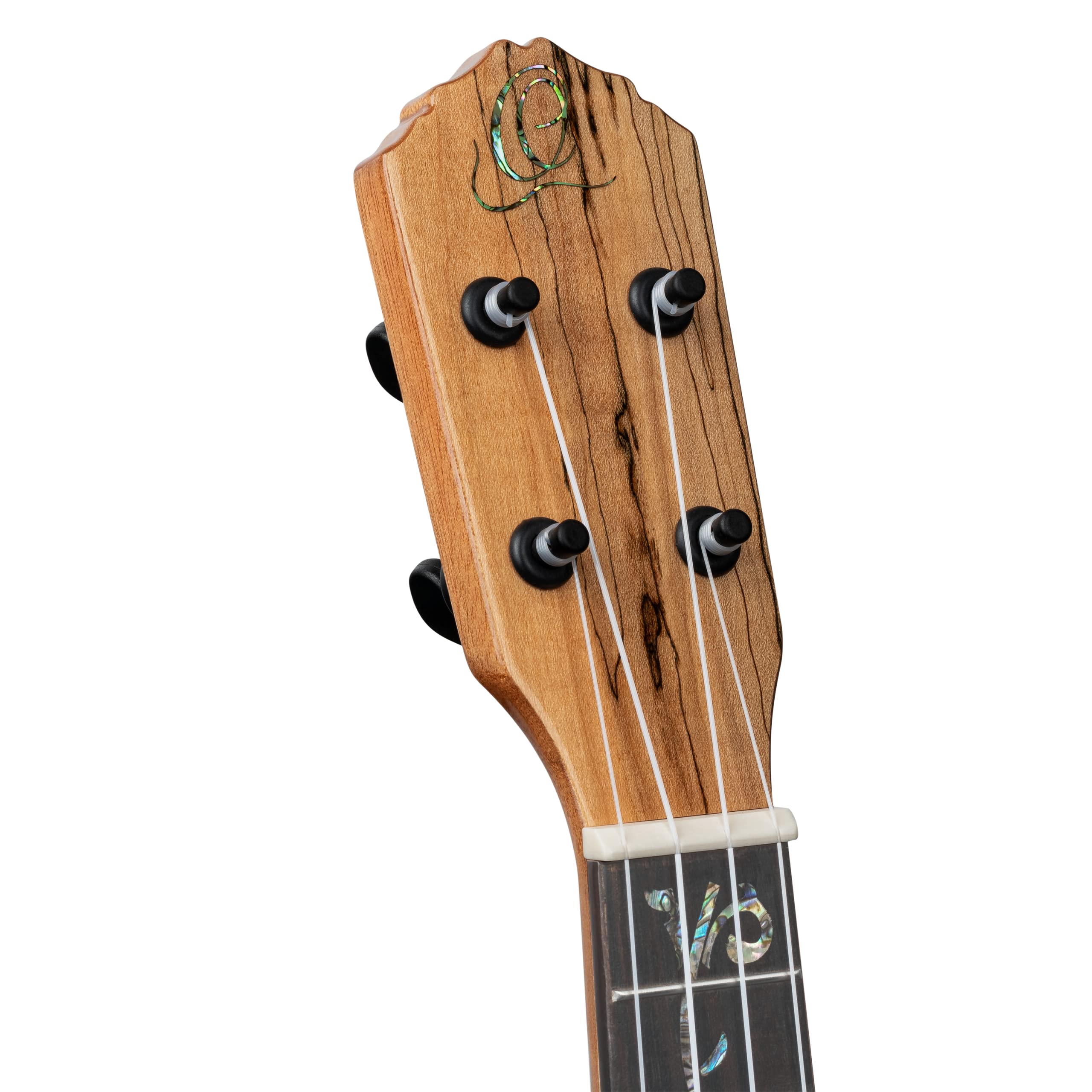 Ortega Guitars Ukulele Concerto Elettro-Acustico – Elite Series – Gig Bag Inclusa – Spalted Acero, Natural (RUET-SMA)