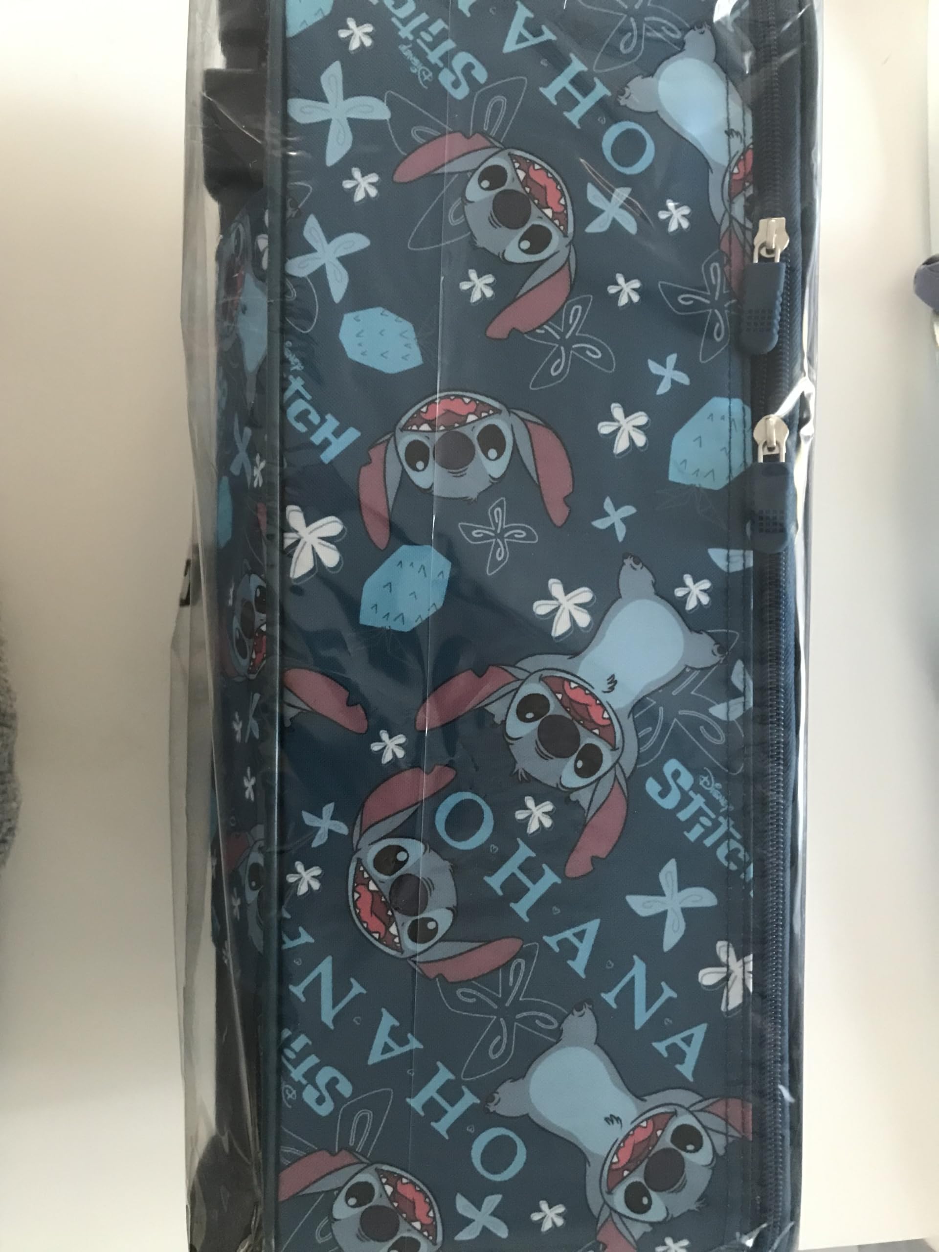 Valigia Stitch per Bambini Trolley Bagaglio a Mano Borsone da Viaggio per Bambino Bambina Trolley per la Scuola