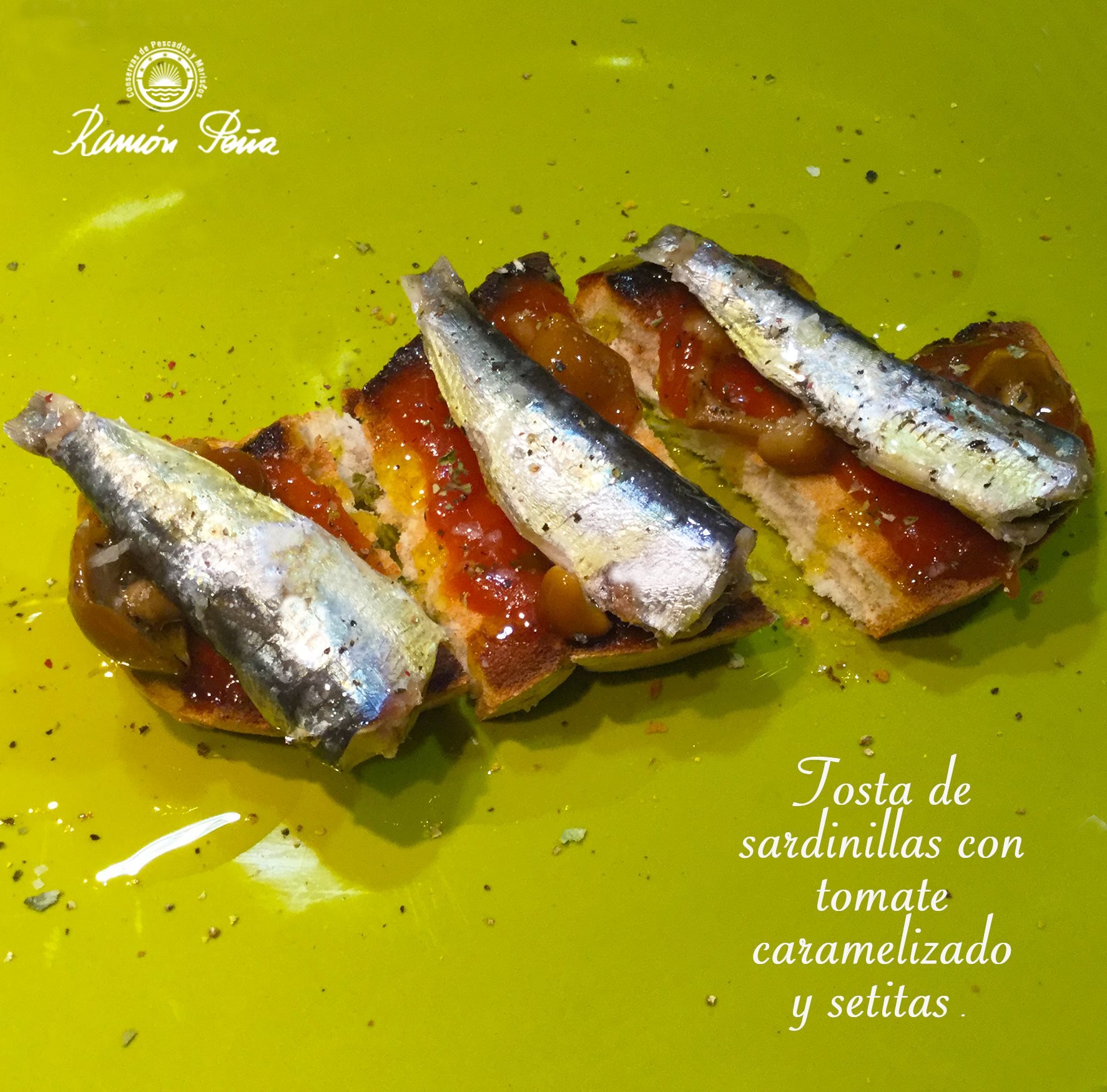 RAMON PEÑA - sardine in olio d’oliva 16/20 RR125 confezione 4 unità