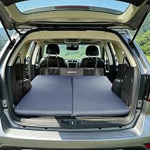 SUV Air Mattress, Self-Inflating Car Bed for Sleeping with Air Pump