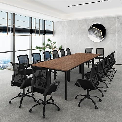 Miniatura 10 de Bonzy Home Silla de oficina ejecutiva, silla de escritorio ergonómica de respaldo alto, silla de gestión de piel sintética con reposabrazos