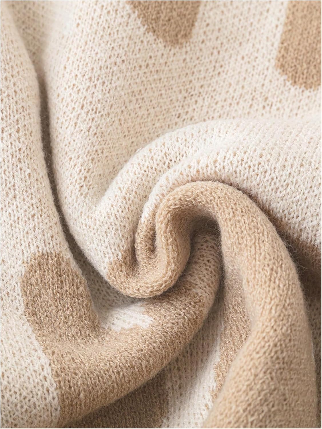 Verdusa Women's Graphic Ugly Sweater Long Sleeve Crew Neck Pullover Knit Tops Fall Clothes Streetwear - Image 5