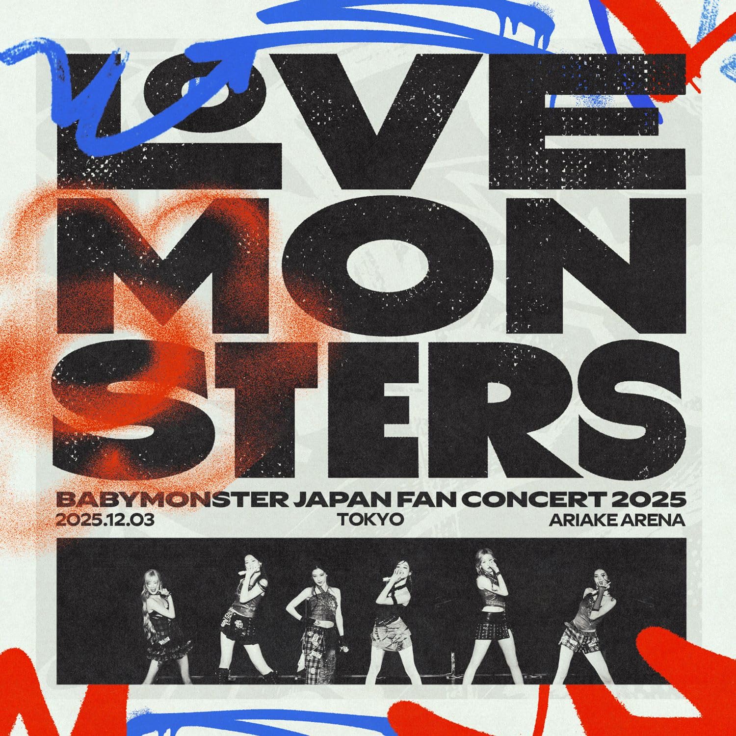【Amazon.co.jp限定】BABYMONSTER "LOVE MONSTERS" JAPAN FAN CONCERT 2025 (CD) - BABYMONSTER (メガジャケ付)