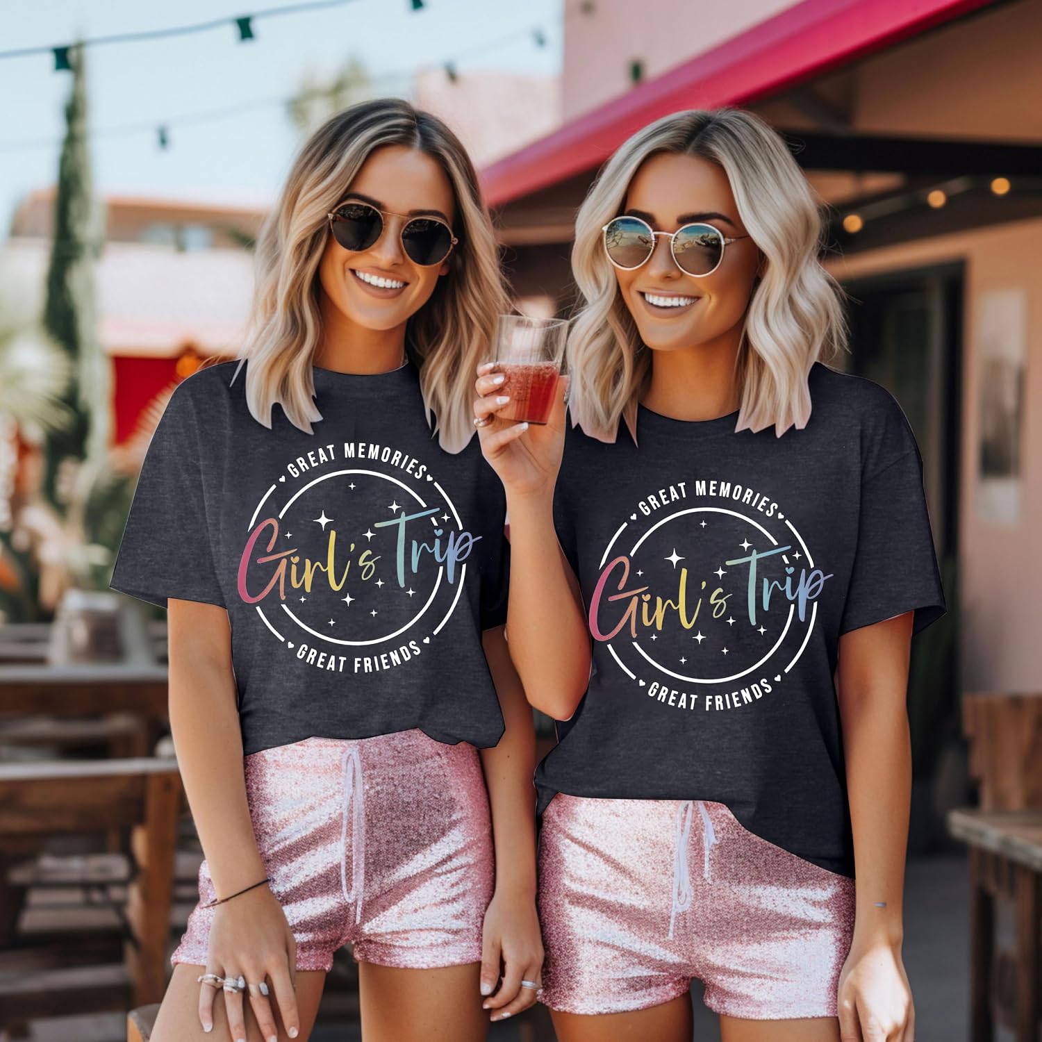 SFHFY Girls Trip 2026 Shirt Women Girls Weekends Tshirt Cruise T Shirts image 3