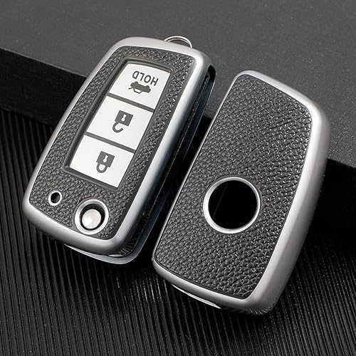 Miniatura 6 de Leather TPU Car Key Case Cover, for Nissan X-Trail T32 Juke F15 Qashqai J11 Murano Tiida Maxima Altima Quest Livina Nismo