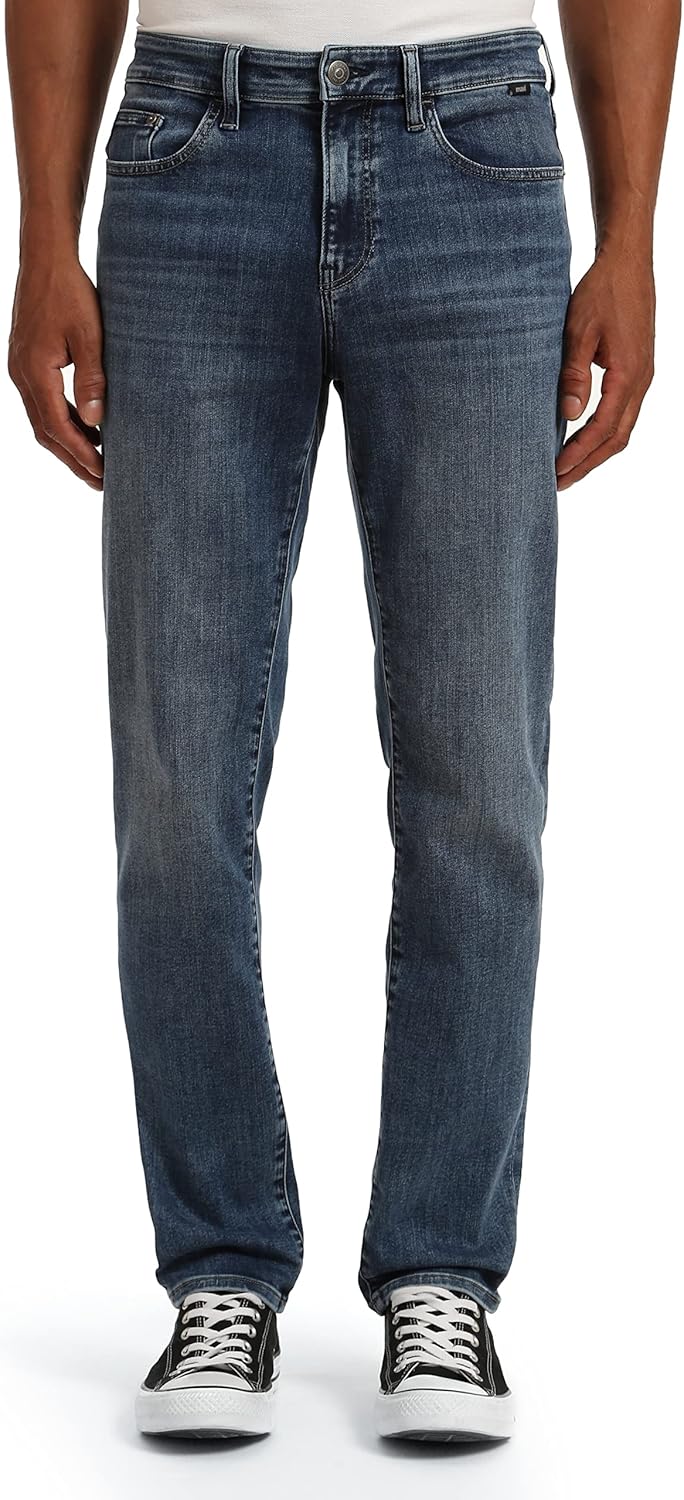 Mavi Men's Steve Mid Rise Athletic Fit Jeans