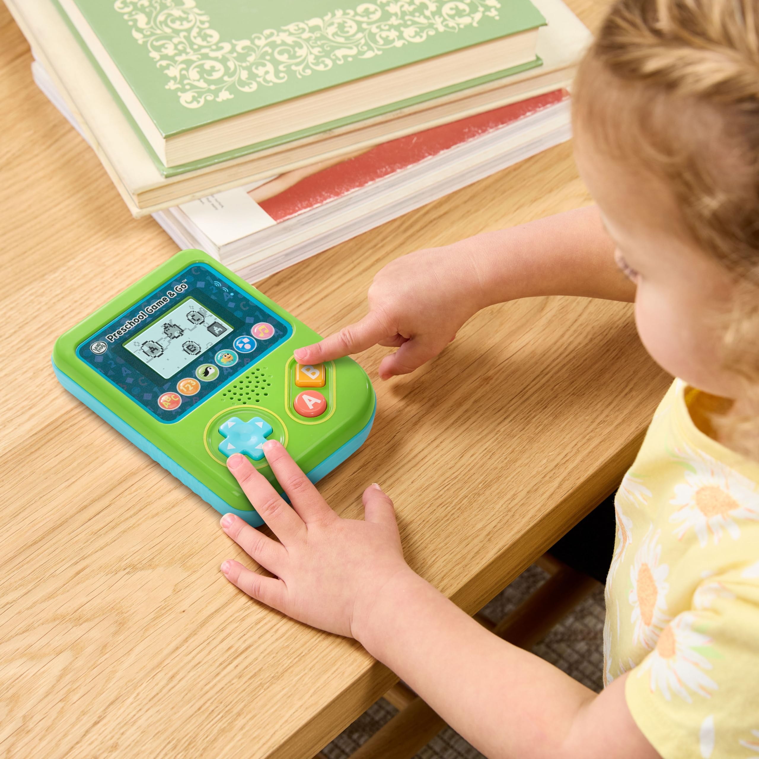 Leapfrog VTech - Consola de Juegos Preescolar Gaming and Go, Juguete para niños +3 años, 6 Juegos educativos, Pantalla LCD, Versión ESP