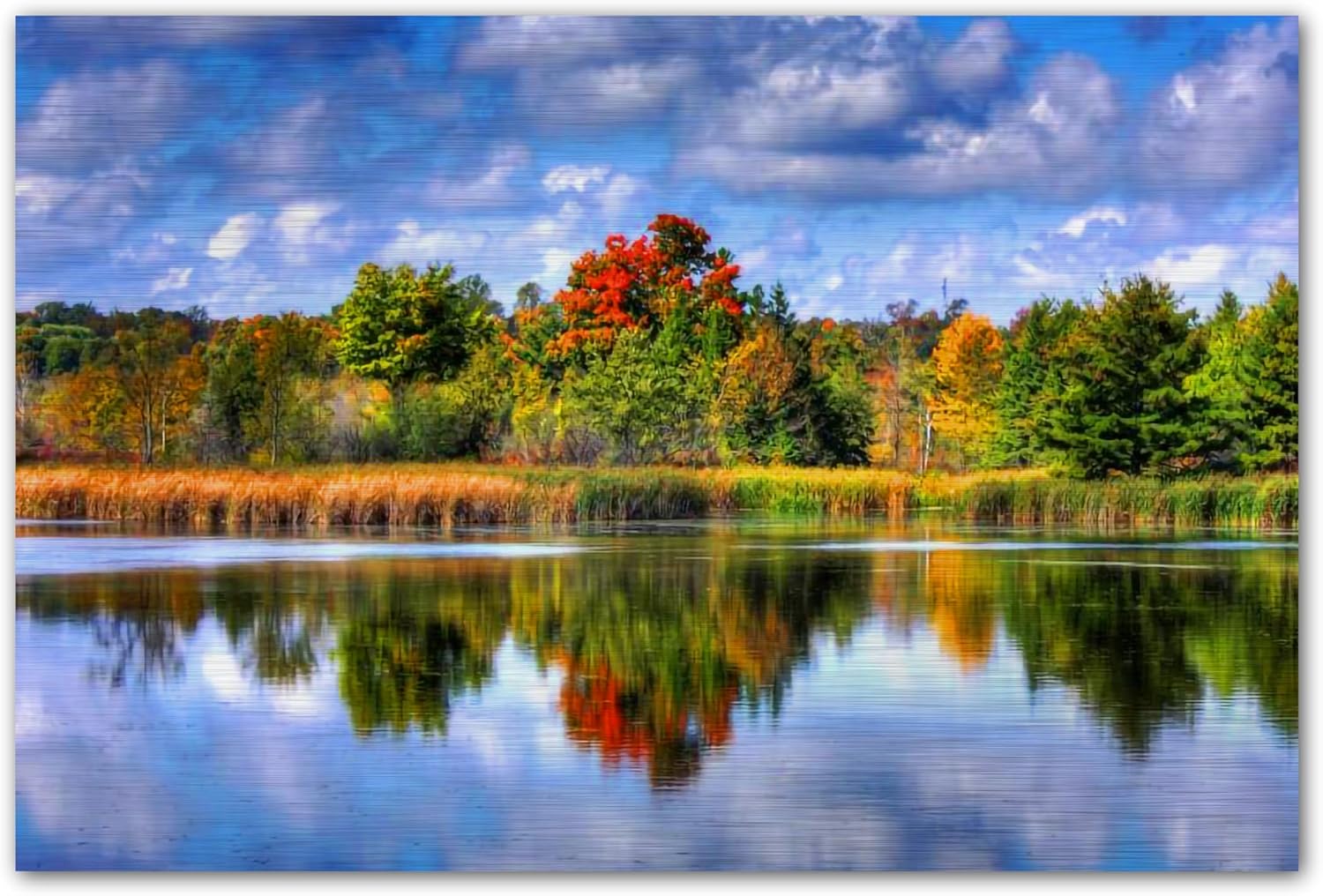 ArtToFrames 10x13 Custom metal Print - Upload Your Photo or Picture - Made in the USA.