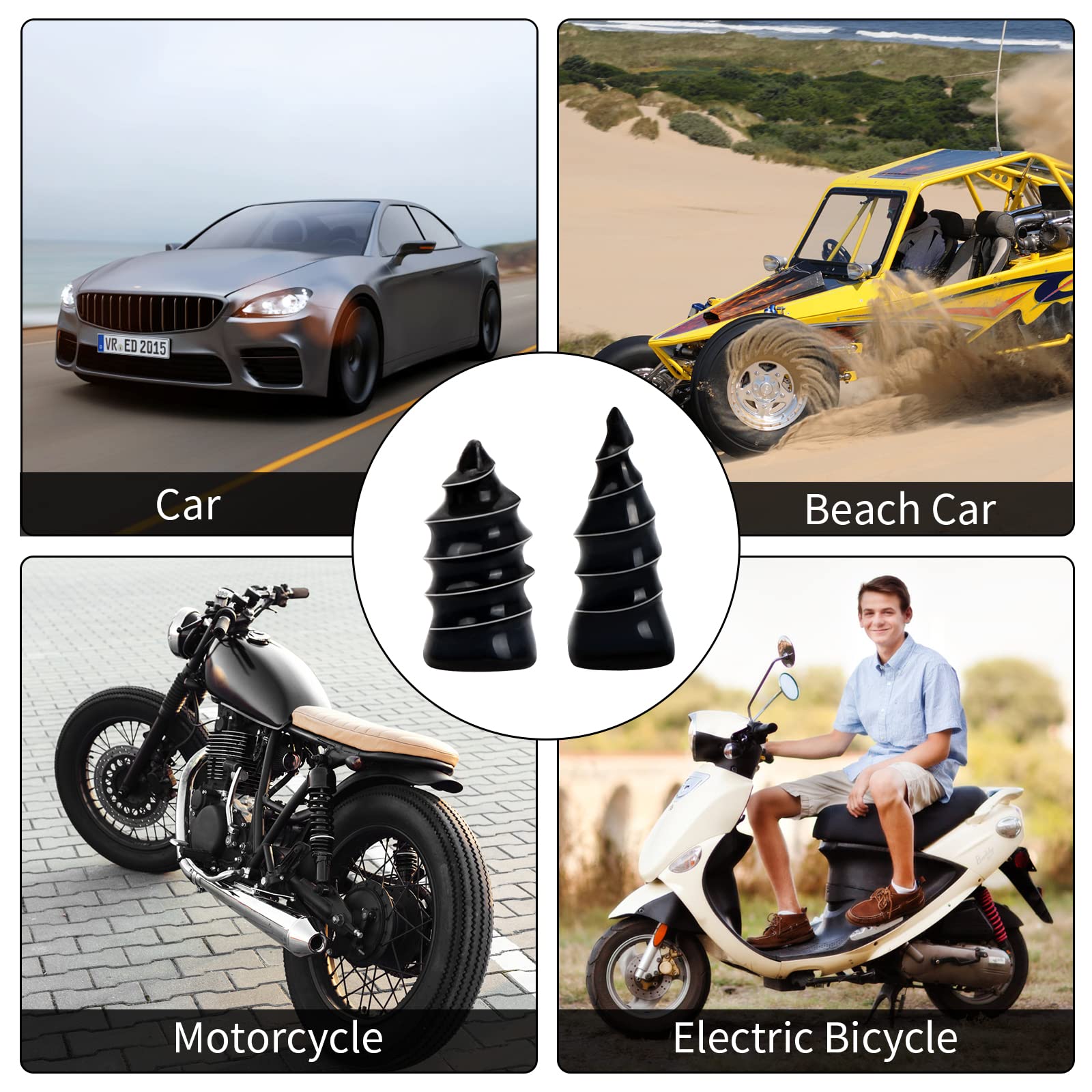 Kit Réparation Pneus 60 Chevilles - 2 Tailles Voiture Moto Camion Accessoire Auto